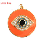 Turkish Blue Evil Eye Charm Pendant