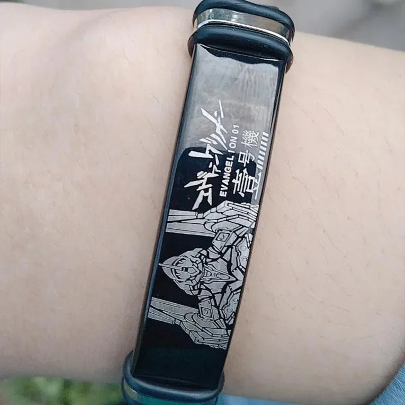 Shinji Rei Titanium Steel Anime Bracelet