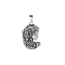 Gorgon Pendant Necklace - Gothic Greek Mythology