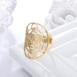 Eye of Horus Open Ring