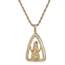 Ganesha Elephant Pendant - Hinduism Jewelry