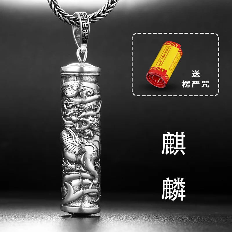 Benming Buddha Pendant - Eight Guardian Gods Amulet