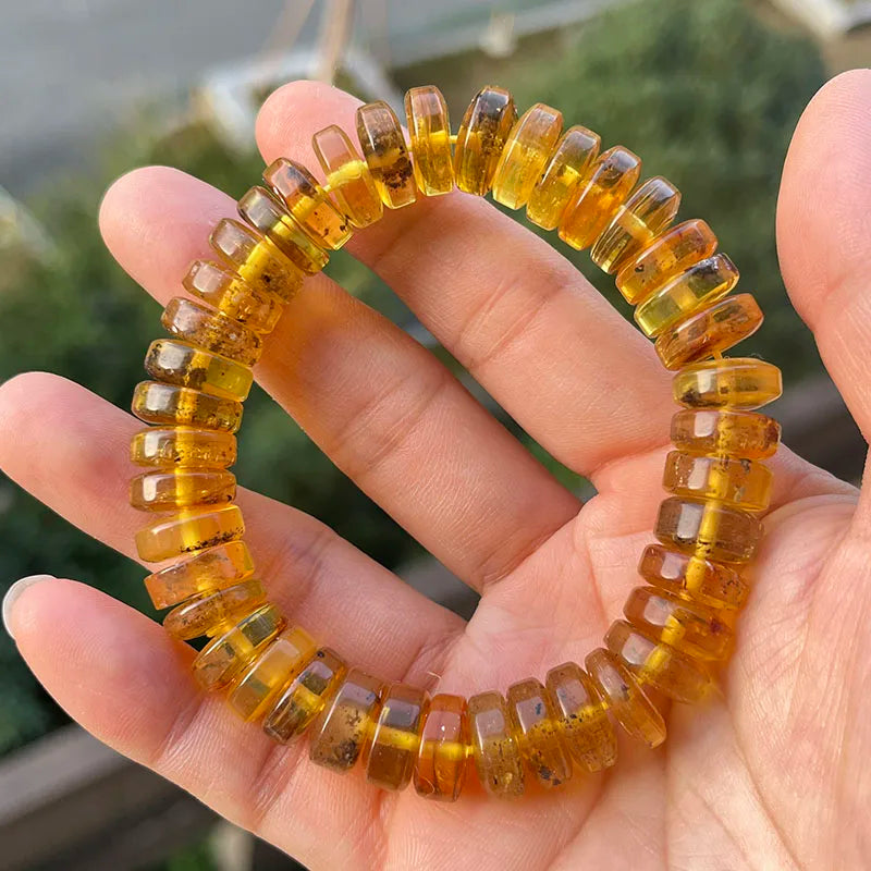 Unisex Real Amber Bracelet