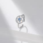 Sterling Silver Star of David Ring