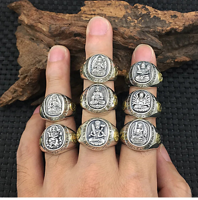 Guardian Deities Buddha Ring