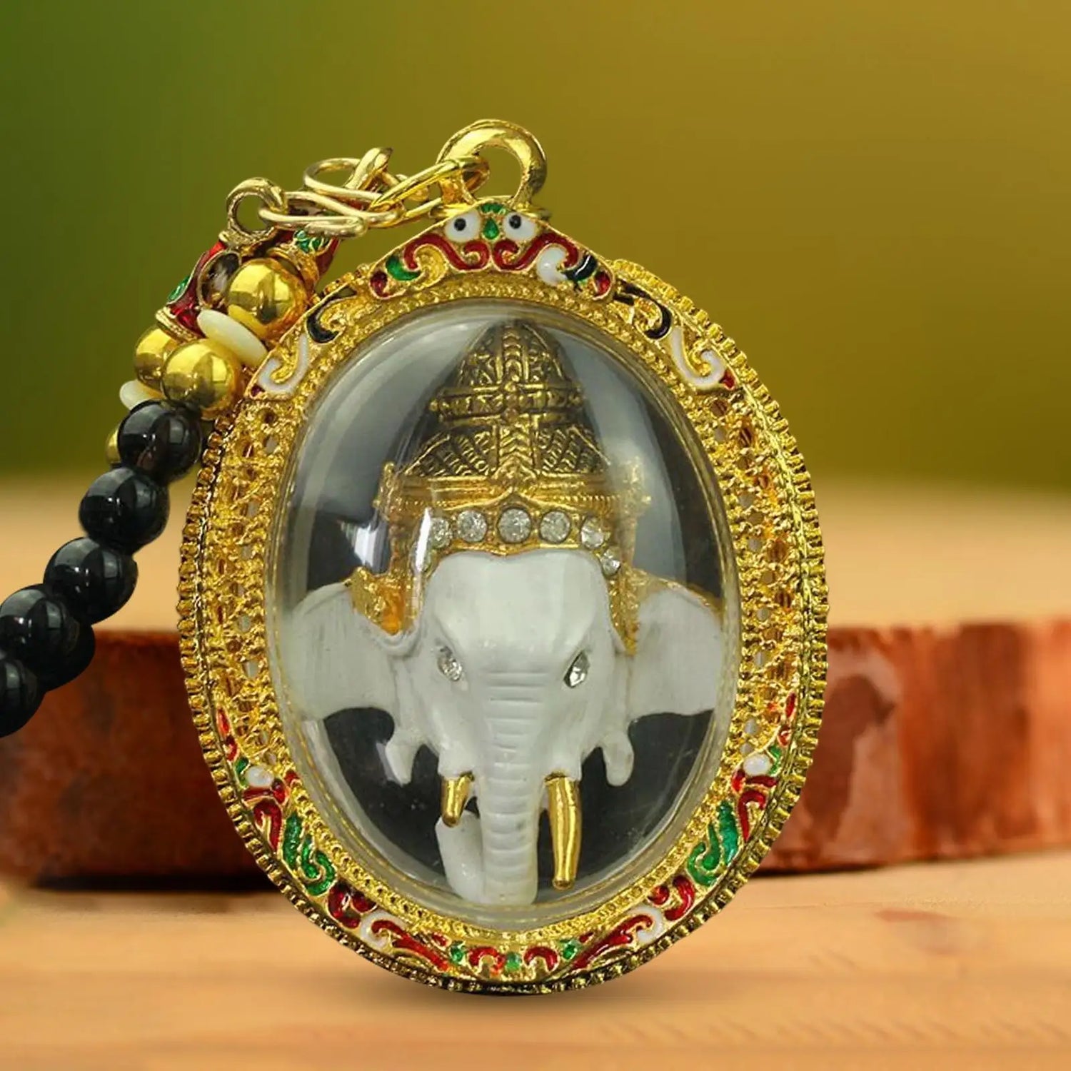 Thai Buddha Ganesha Pendant