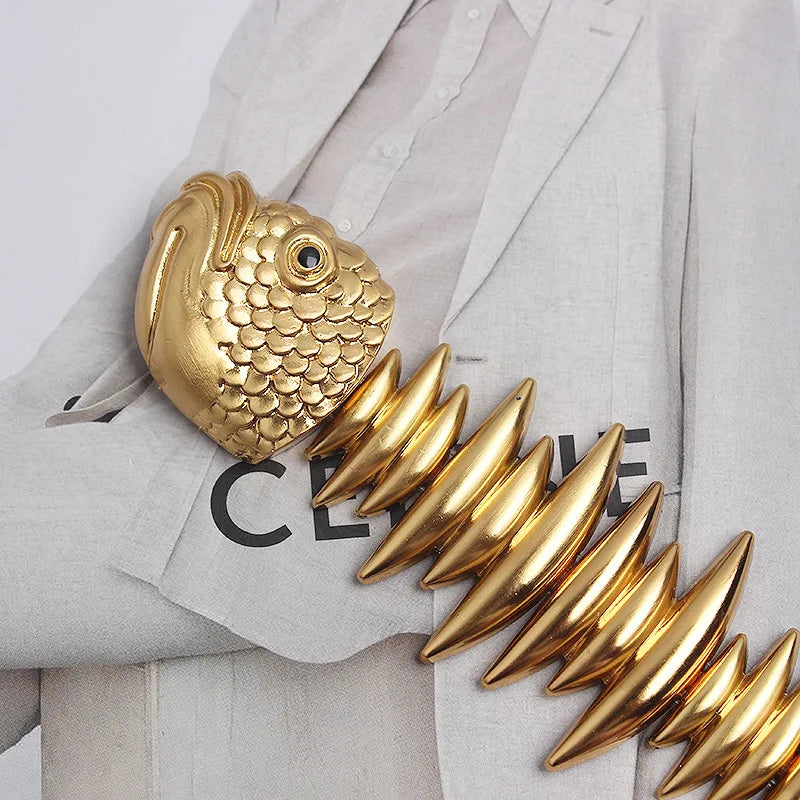 Luxury Gold Chain Belt for Women