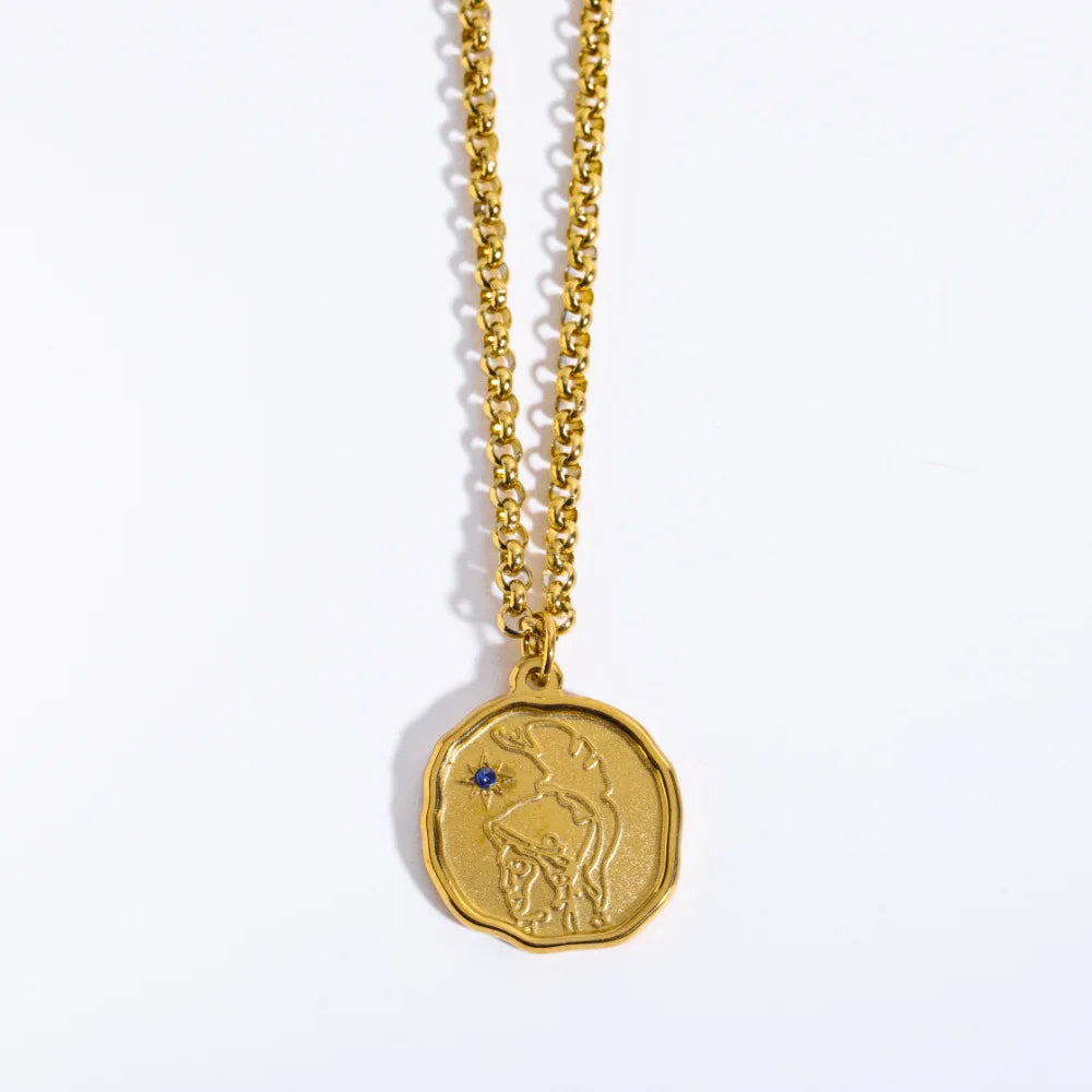 Vintage Athena Medusa Necklace
