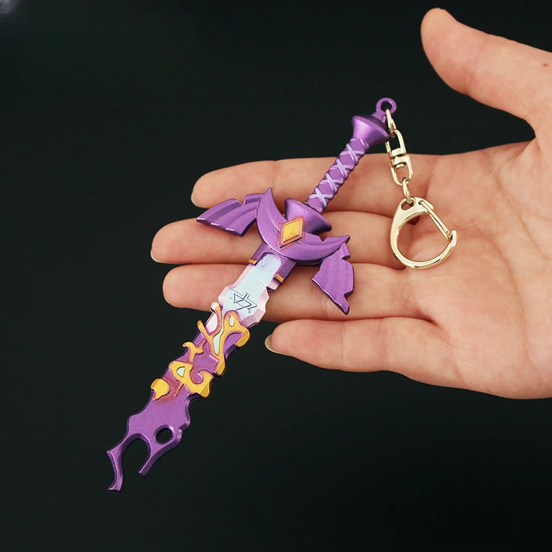 Metal Weapon Keychain