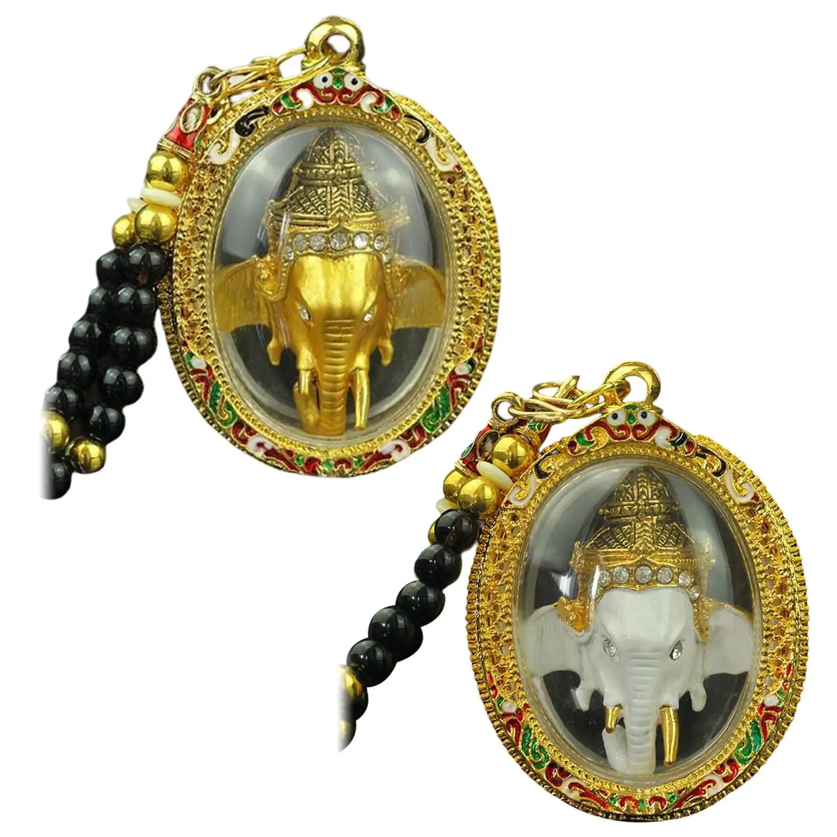 Thai Buddha Ganesha Pendant