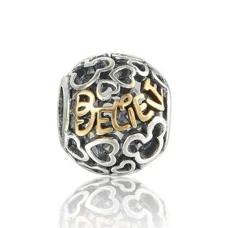 925 Silver Miami Palm Tree Sunset Charm