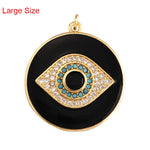 Turkish Blue Evil Eye Charm Pendant