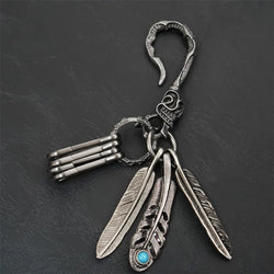 Feather Tassel Keychain