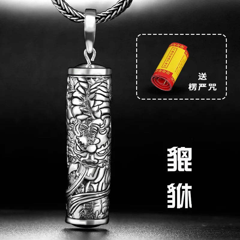 Benming Buddha Pendant - Eight Guardian Gods Amulet