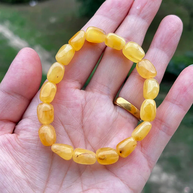 Unisex Real Amber Bracelet