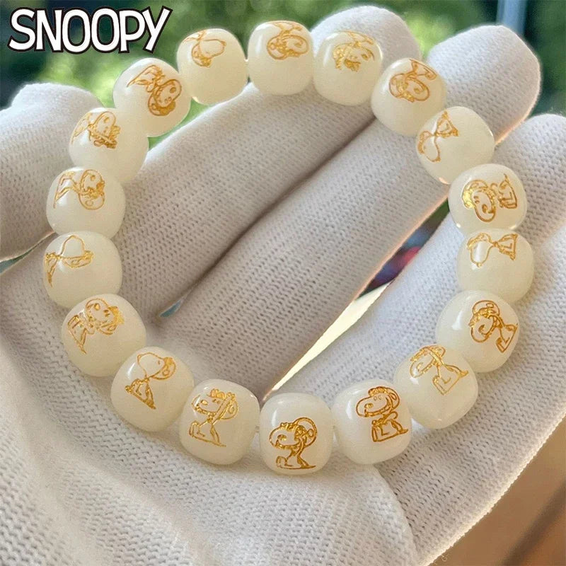 Snoopy Anime Couples Amulet Charm Bracelets