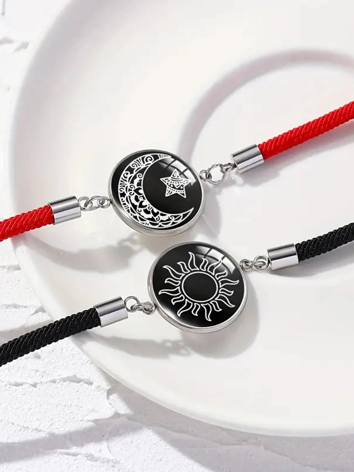 Sun and Moon Luminous Couple Bracelets