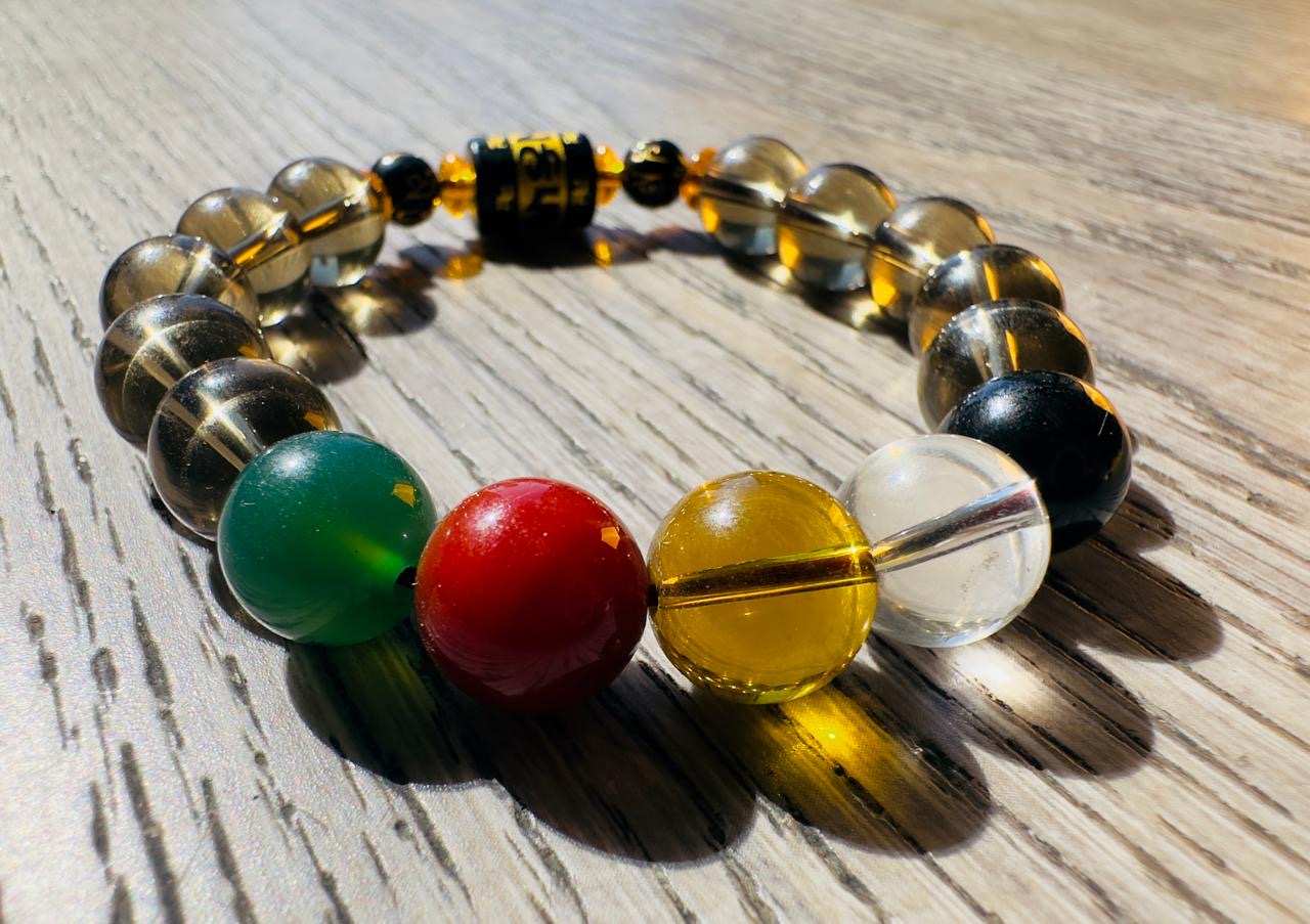 Smoky Quartz bracelet (mixed)