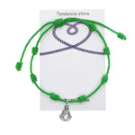 Adjustable 7-Knot Amulet Bracelet