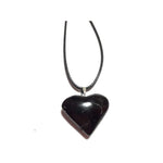 Heart Tourmaline Pendant - Natural Stone Amulet