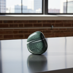 Prehnite tumbled healing crystal stone for heart chakra work, emotional balance, and spiritual use.