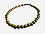 Small Pyrite Bead Bracelet