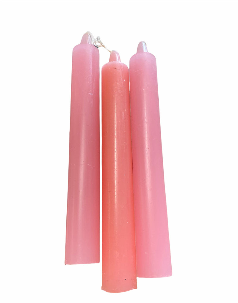 Chime candles Pink