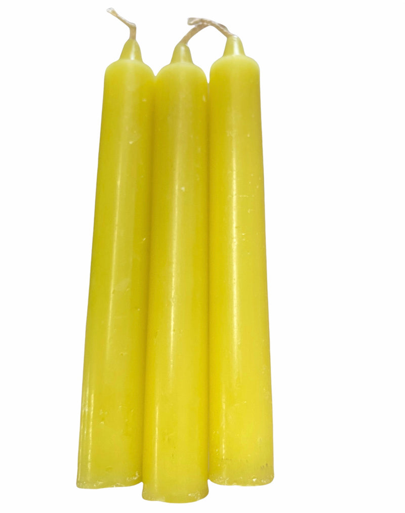 Chime candles yellow