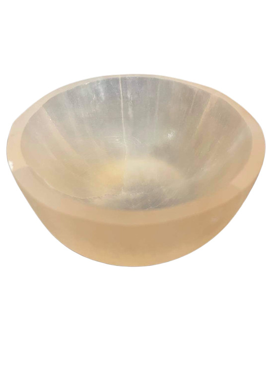 Crystal Bowl (Red Selenite)
