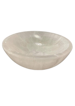 Crystal Bowl (White Salenite)