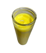 Glass Jar Candle Yellow