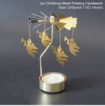 Christmas Rotary Candle Holder