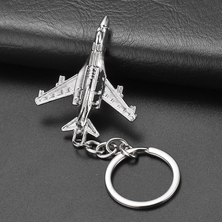 Fighter Aircraft Keychains
