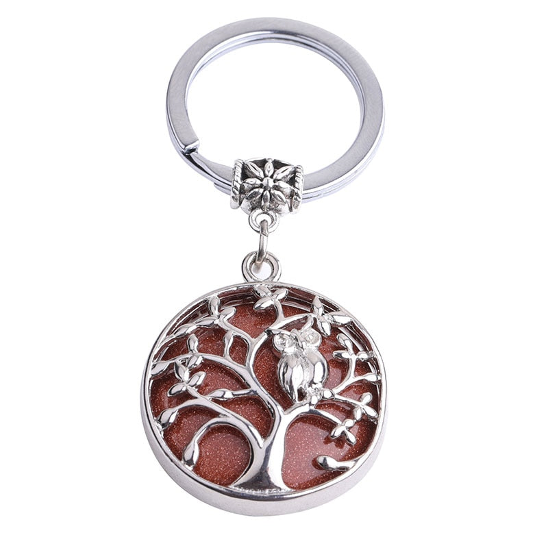 Natural Stone Keychains