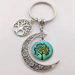 Tree of life statement keychain