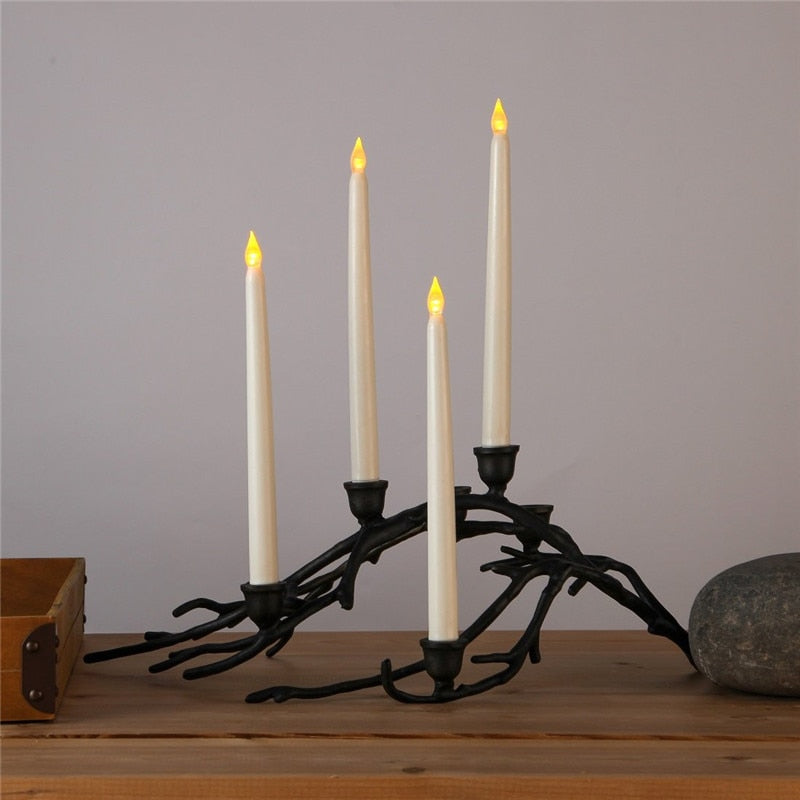  Flickering Remote LED Candles
