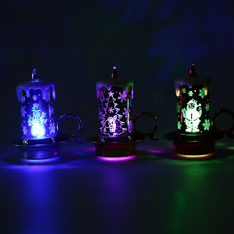 Flameless Flickering LED Candle
