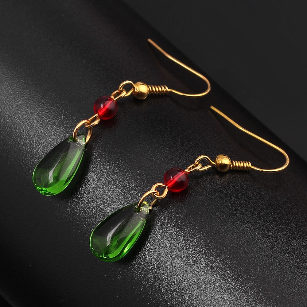 Crystal Stone Drop pendant Earrings