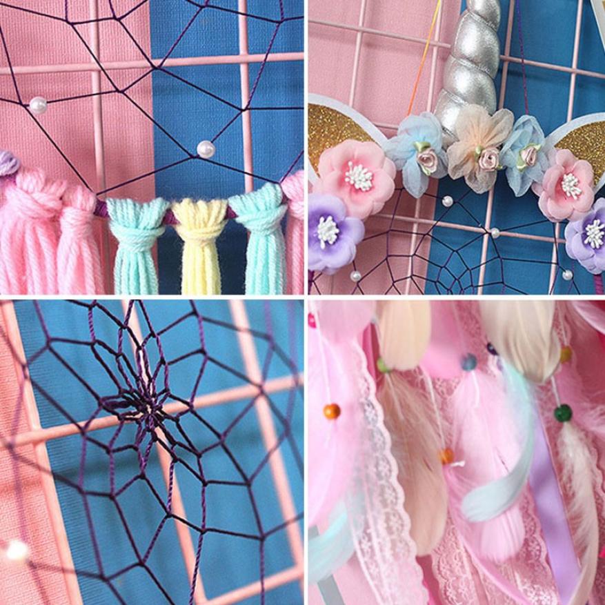 LED Light Unicorn Dream catcher