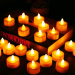 12Pcs Battery Operated LED Tea Lights Candles 