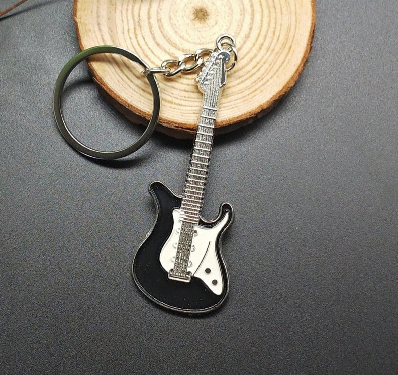Guitar Metal 6 colour KeyChain