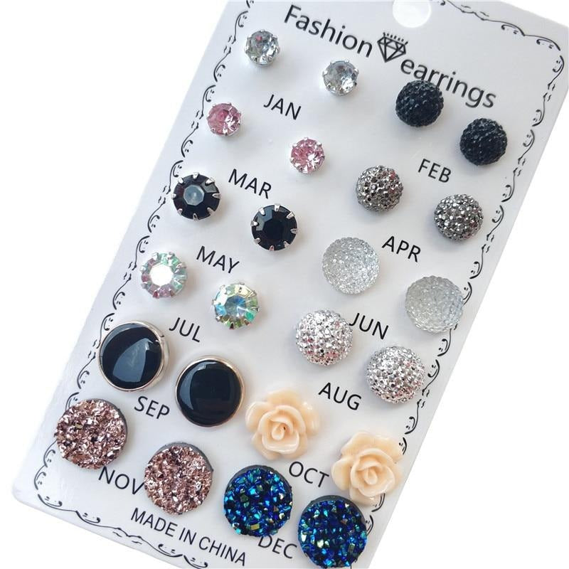 Crystal Fashion Earrings