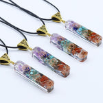 Natural Chakra Orgone Energy Pendant Necklace