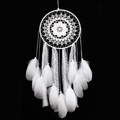 Indian Style Pink Unicorn Dreamcatcher Wind Chimes