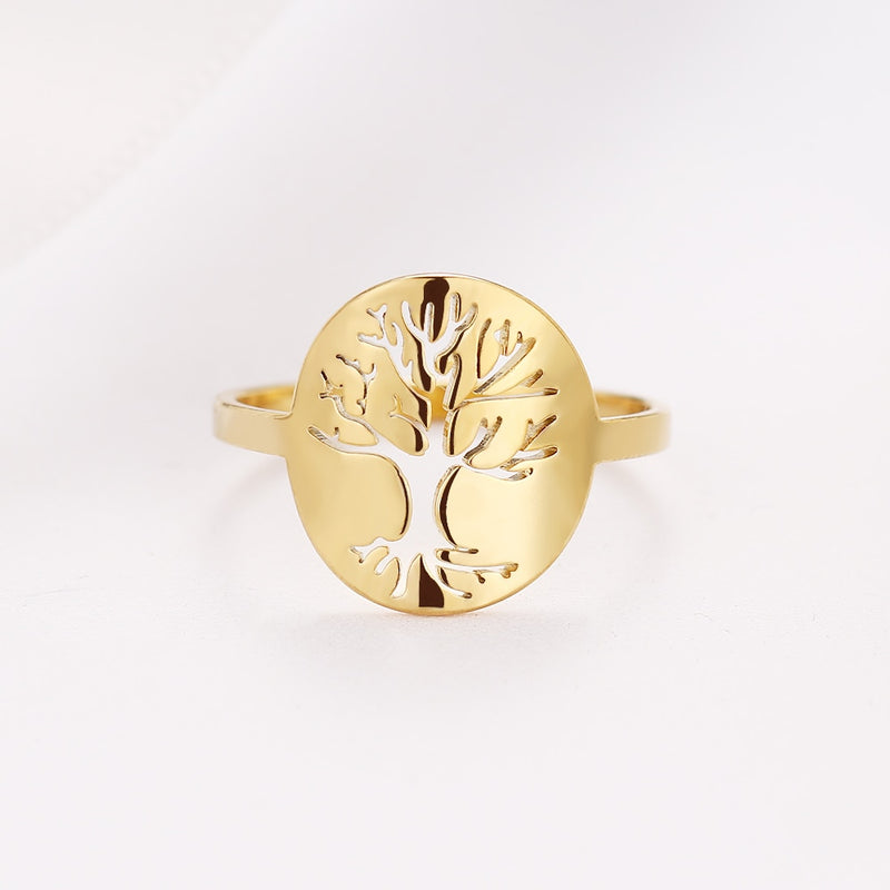 Tree Of Life Retro exquisite Pattern Ring