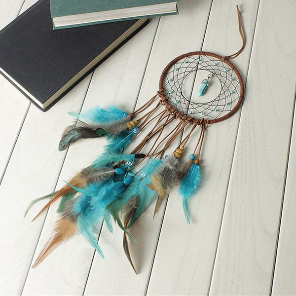 Handmade Dream Catcher Feathers Decoratio