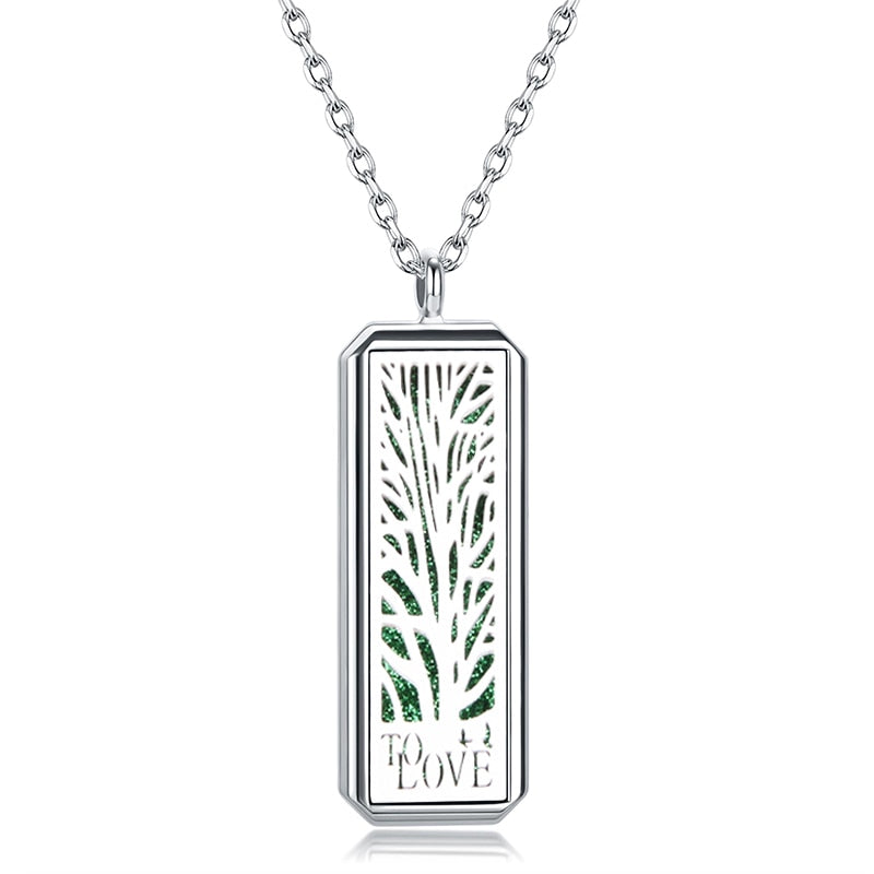 Tree Of Life Aroma Perfume Essential Oil Necklace