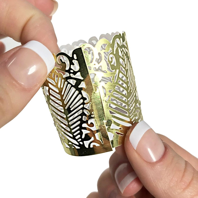Flameless Tea Light Votive Wraps