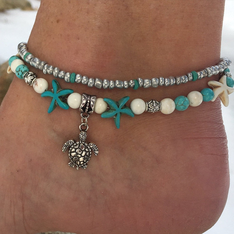 Starfish Anklet