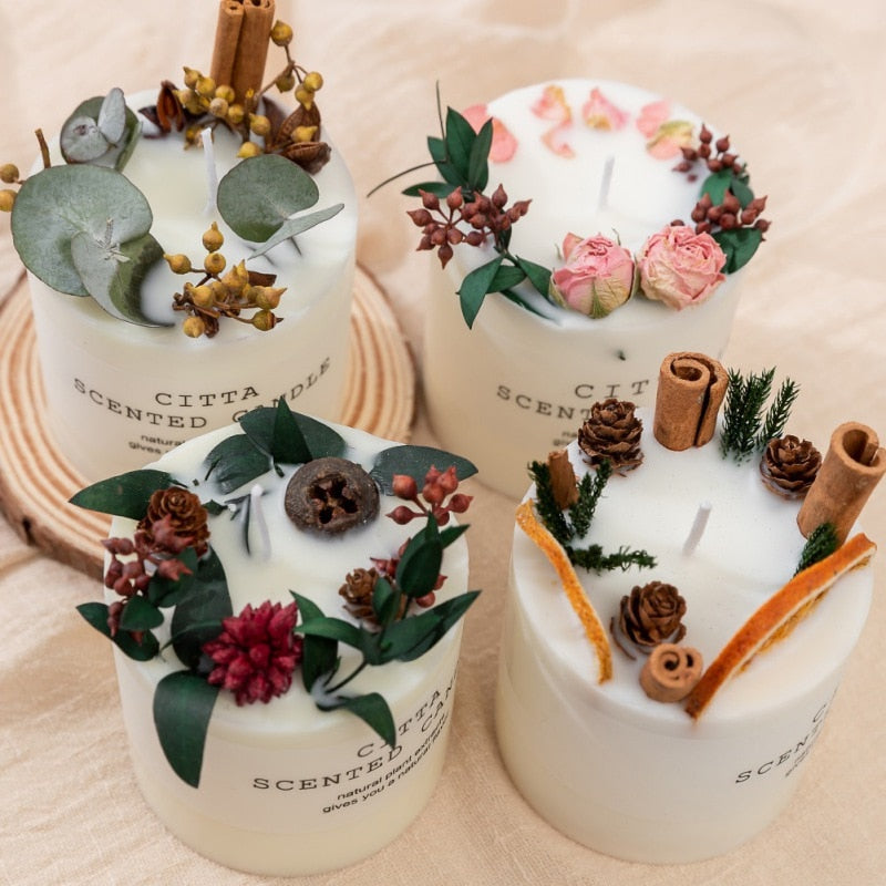Romantic Pillar Candle